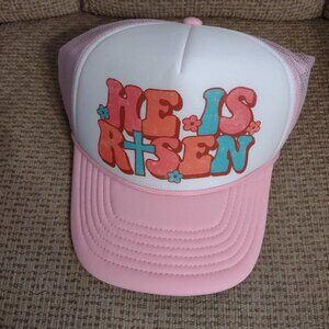 He is Risen foam trucker cap
